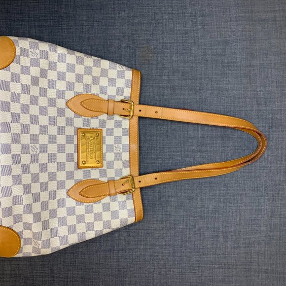 Louis Vuitton Hampstead Damier Azur Hampstead MM - Picture 2 of 8